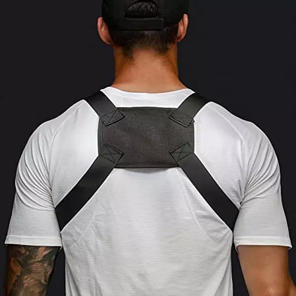 Salud y Equipamiento Médico - Bolsa De Pecho Resistente - Mvrk - Negro 3