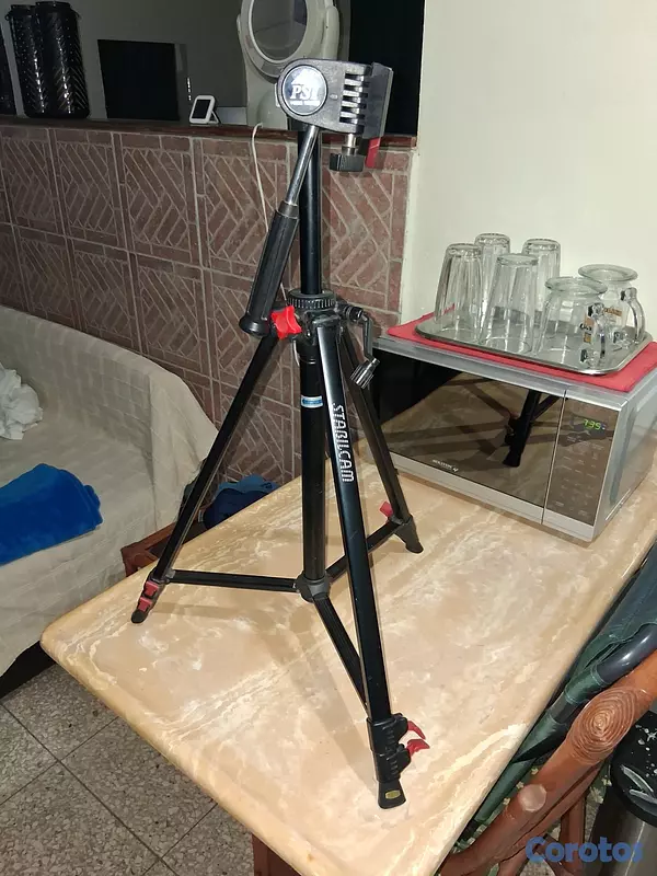otros electronicos - Trípode Profesional STABILCAM con Cabezal de Video 2