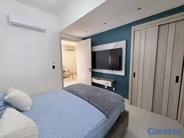 apartamentos - Apartamento en alquiler amueblado, Evaristo Morales! 13