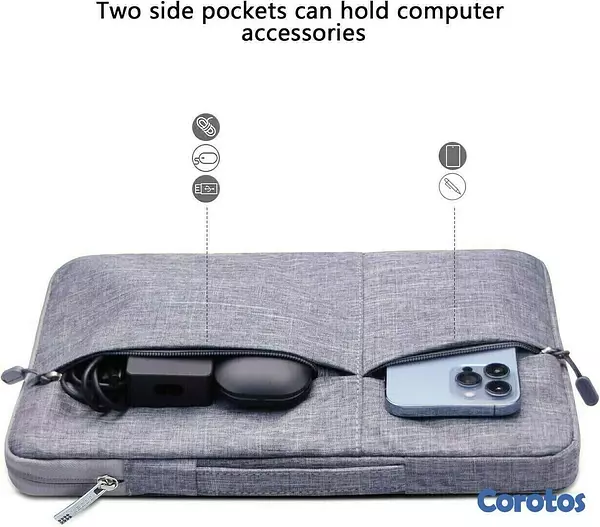 carteras y maletas - Bolso con correa - Funda con asa - Estuche de transporte para laptop 15.6" 7