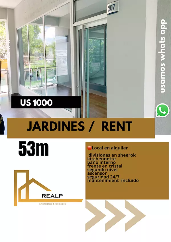oficinas y locales comerciales - Local céntrico en los jardines 1