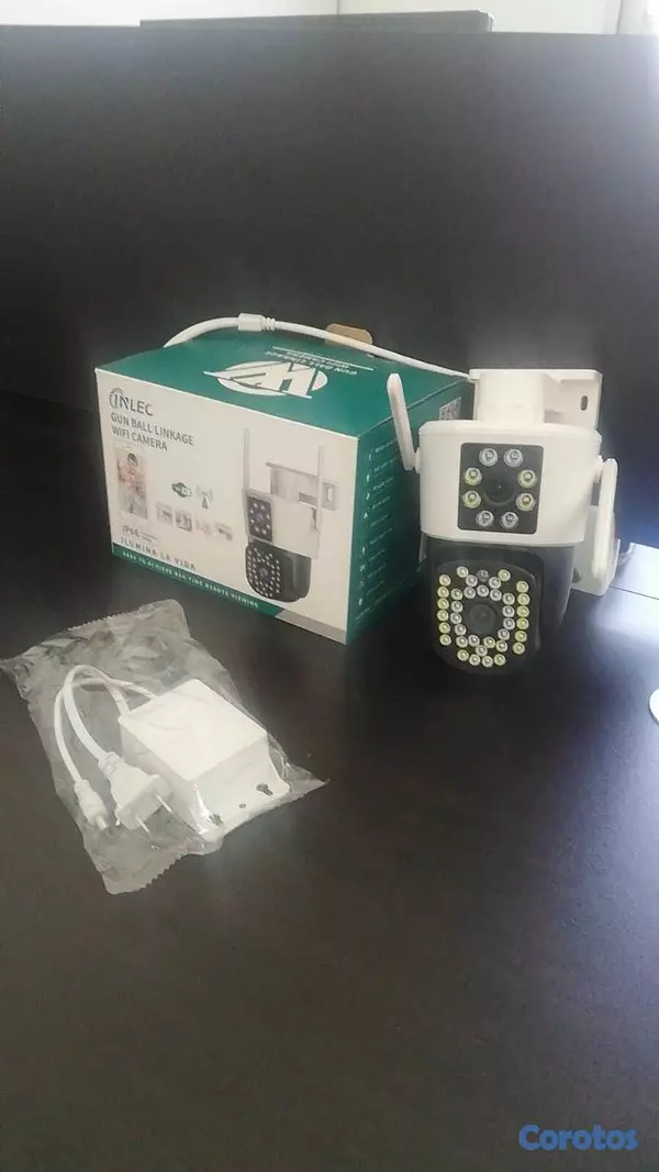 camaras y audio - CAMARA WIFI DE EXTERIOR TIPO DOMO 360 	 4