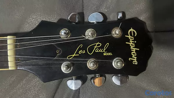instrumentos musicales - Epiphone Lespaul Top Plus 2009 6