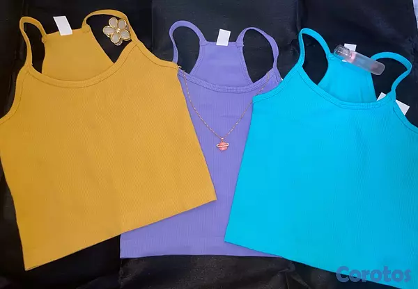 ropa para mujer - camisa camiseta croptop mujer 🛍️ 4