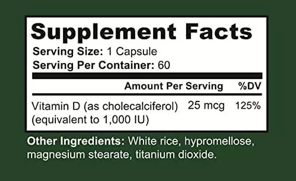Salud y Equipamiento Médico - Vitamina D3 5000iu Next Necessi - - Unidad A $1712 2