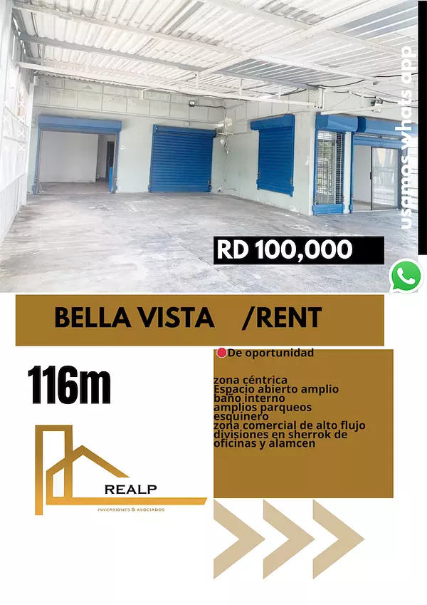 oficinas y locales comerciales - Amplio local en bella vista  1