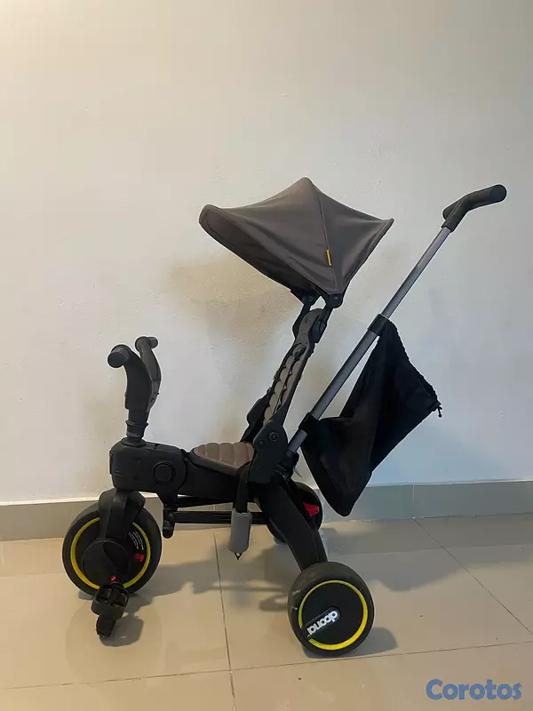 coches y sillas - Doona Liki Trike S3 5-en-1 Plegable (Color Gris) – 4