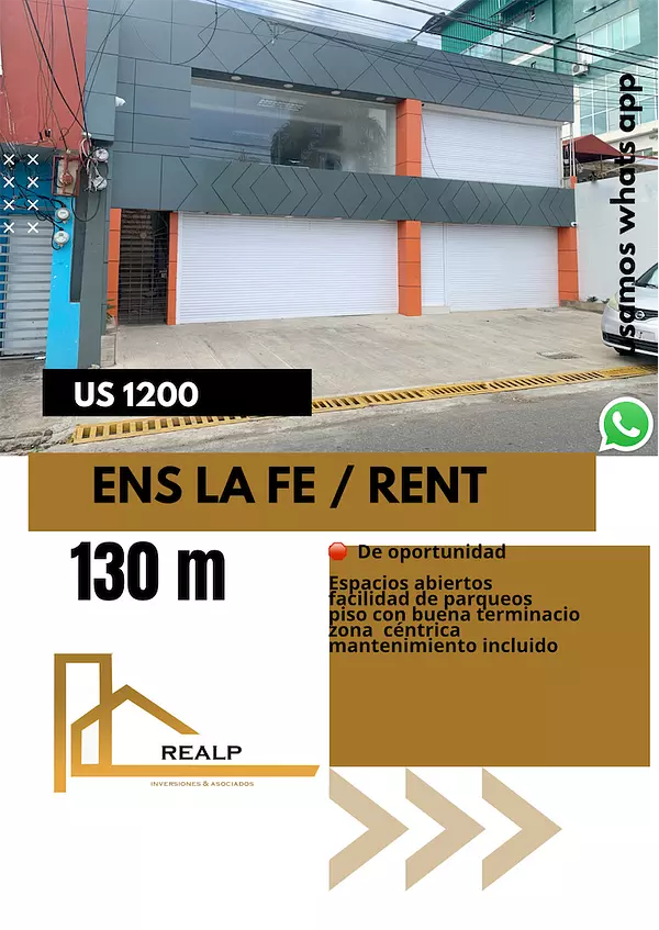 oficinas y locales comerciales - Local amplio en la Fe 1