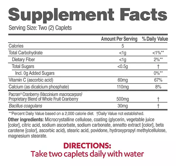 Salud y Equipamiento Médico - Cranberry 50 Caps 500mg Azo 2