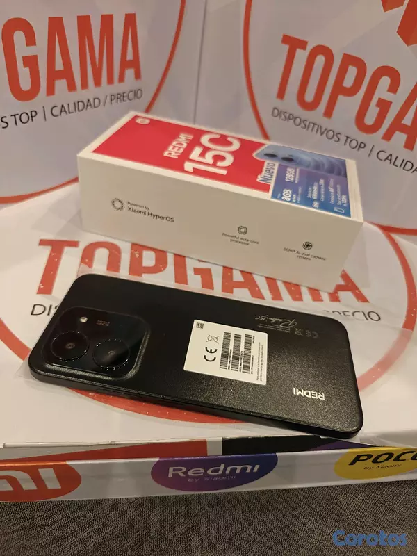 celulares y tabletas - REDMI 15C, 4GB RAM 128GB ROM 5