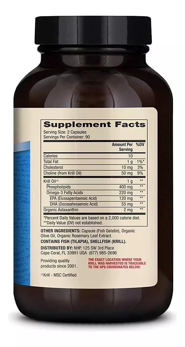 Salud y Equipamiento Médico - Aceite De Krill - Dr. Mercola. - U - Unidad A $3444 2