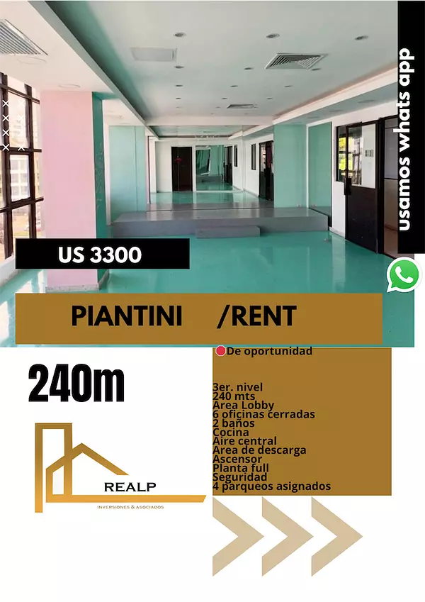 oficinas y locales comerciales - Local comercial en Piantini 1