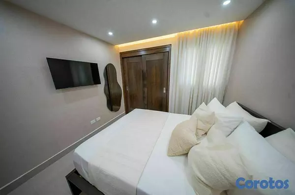 apartamentos - APARTAMENTO AMUEBLADO EN VENTA, SANTIAGO. 2