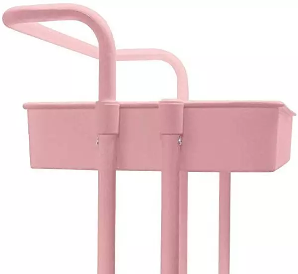decoración y accesorios - Carrito con ruedas de 3 bandejas ideal cocina maquilladoras carro  organizador 4
