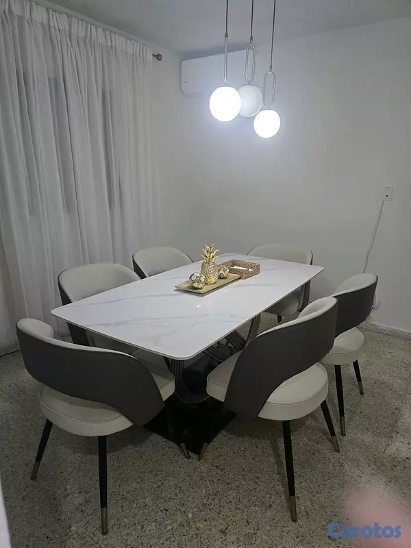 muebles y colchones - Comedor de 6 sillas 4