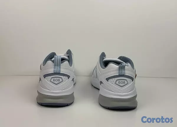 zapatos para mujer - New Balance 608v5 Training Shoe Women’s Size 7 D Wide White/Blue 4