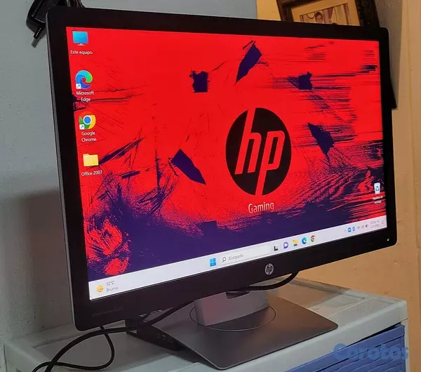 computadoras y laptops - Monitor Full HD hp 24 Pulg hdmi Pantalla Giratoria  1