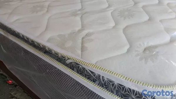 muebles y colchones - Confortable colchón doble PilowTop. Nuevo 10
