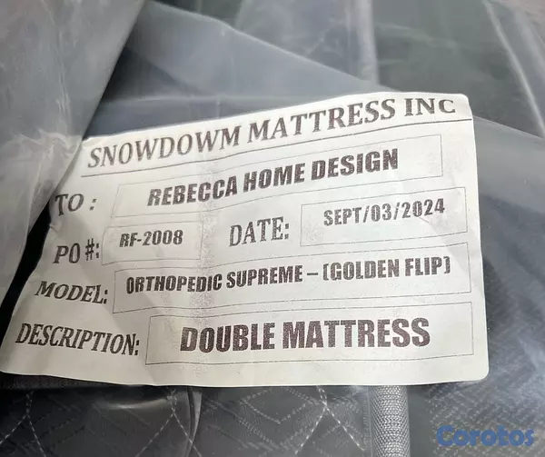 muebles y colchones - Colchón Doble ,  supremo , ( 54 pulgada 2