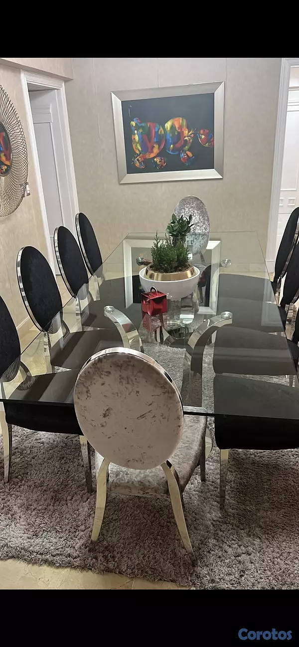 muebles y colchones - juego comedor  3