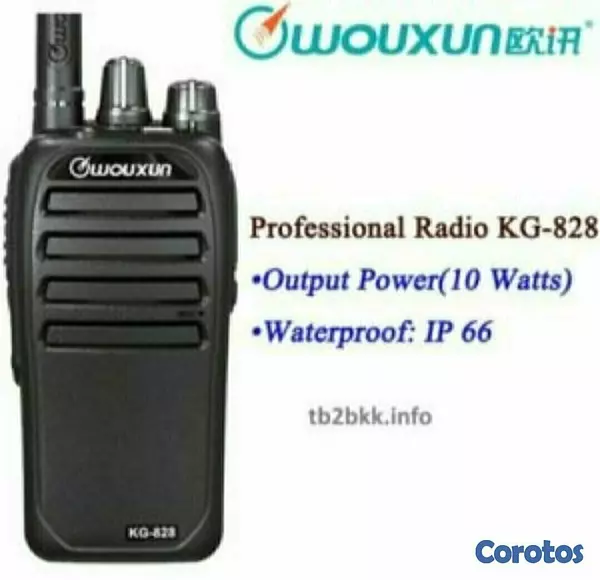 otros electronicos - Radio de comunicación marca WOUXUN KG-828 1