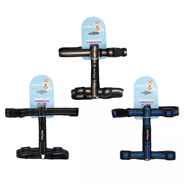animales y mascotas - Arnés Ajustable para Mascotas Perros / 50-75cm COLLAR CORREA pechera 2