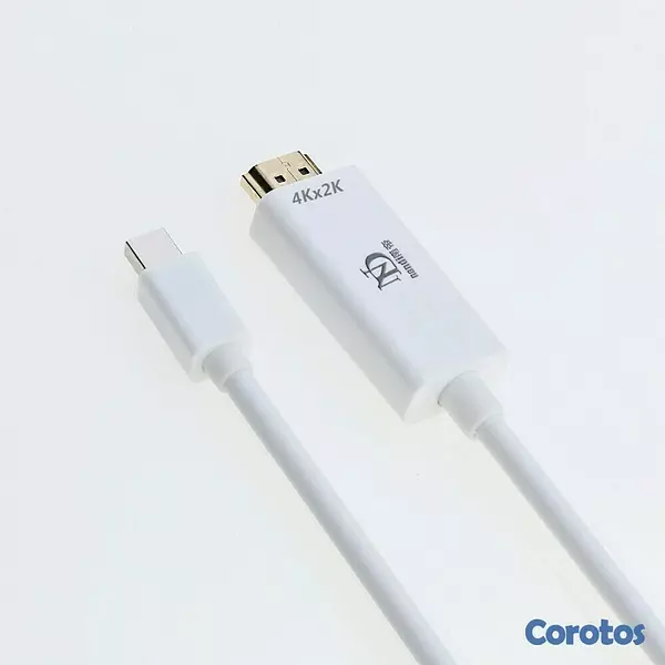 accesorios para electronica - Cable adaptador de mini DisplayPort macho a HDMI macho 4
