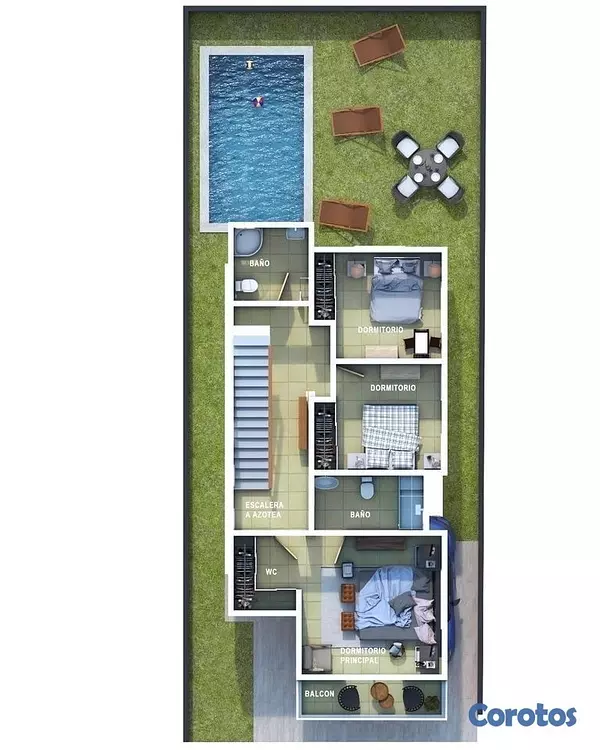 casas - venta de casa con piscina en la avenida ecológica Santo Domingo este  7