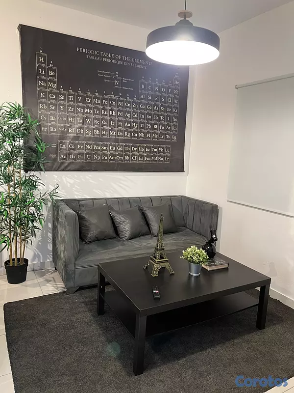 apartamentos - Apartamento amueblado en la romana a 10 minutos de 7