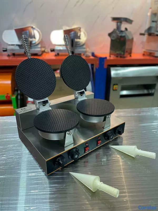 equipos profesionales - Maquina para hacer conos de helados gofres 9