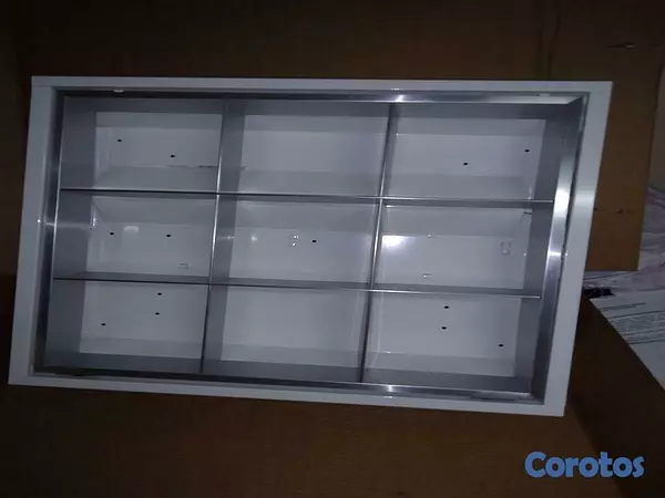 otros electronicos - Lamparas - luminarias parabolicas Sylvania 2' x 2', nuevas, Flourescente / LED 2