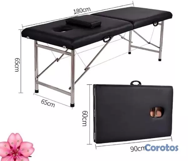 Salud y Equipamiento Médico - Camillas portatil para masajesMedida:60x180x65cm. 2