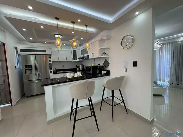 apartamentos - APARTAMENTO EN VENTA FULL AMUEBLADO, AUTOPISTA DUARTE. 4