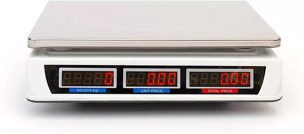 herramientas, jardines y exterior - Peso Balanza Digital De Mesa, Peso Hasta 40kg O 88lbs Ideal Colmado 2