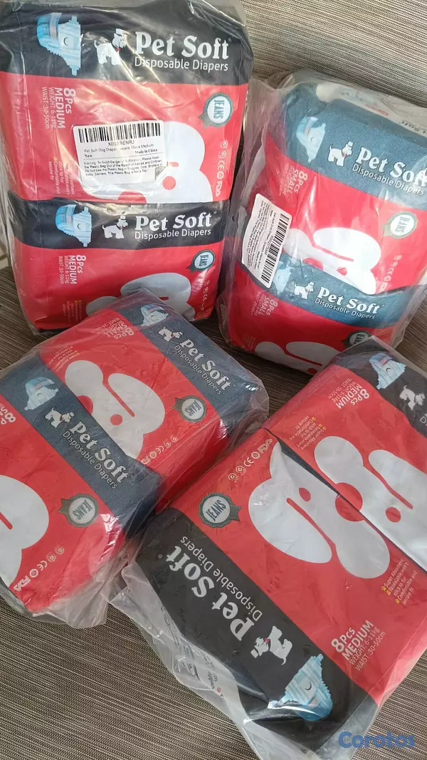 animales y mascotas - Pañales desechables para perros para mascotas, est 6