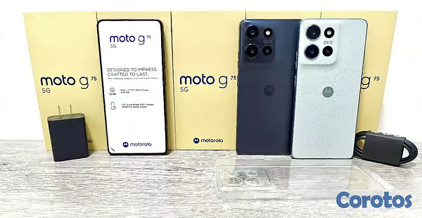 celulares y tabletas - 
MOTOROLA MOTO G75 5G NUEVO DE CAJA + TCL BUDS 256G
