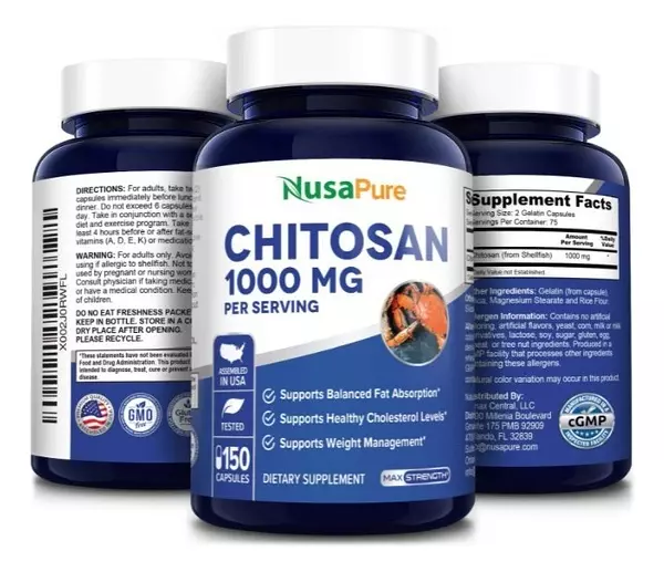 Salud y Equipamiento Médico - Chitosan 1000 Mg - 150 Uds 4
