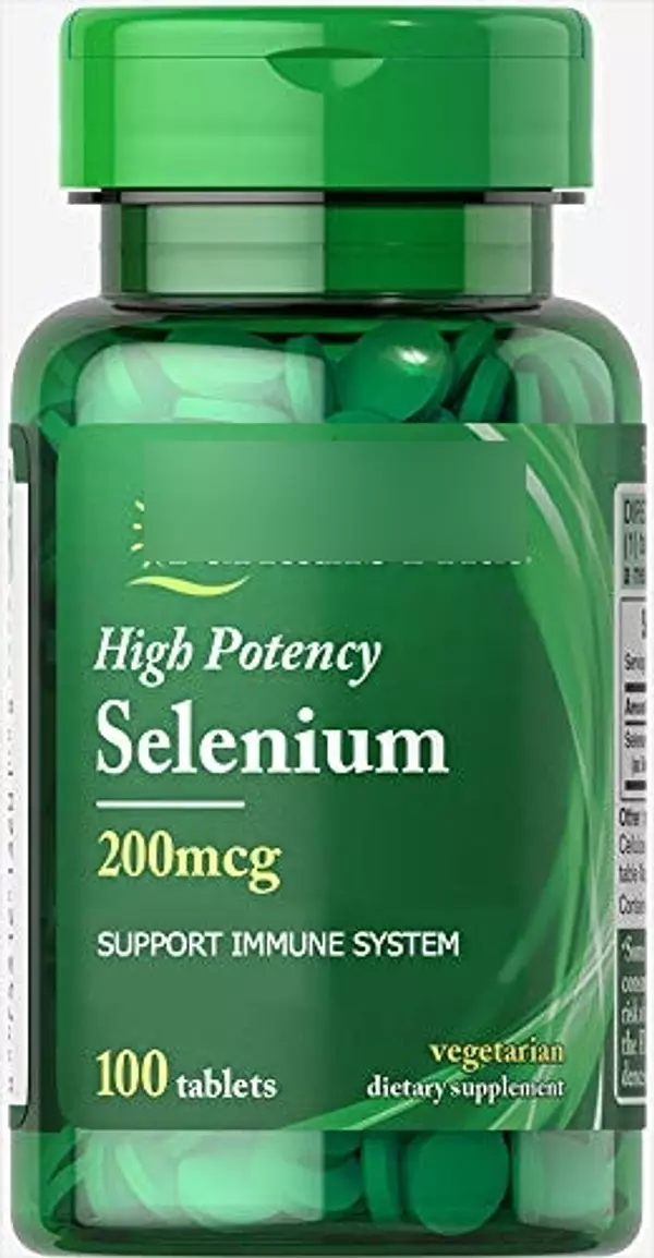 Salud y Equipamiento Médico - Puritans Pride Selenium 200 Mcg Tabletas, 100 Unidades 2