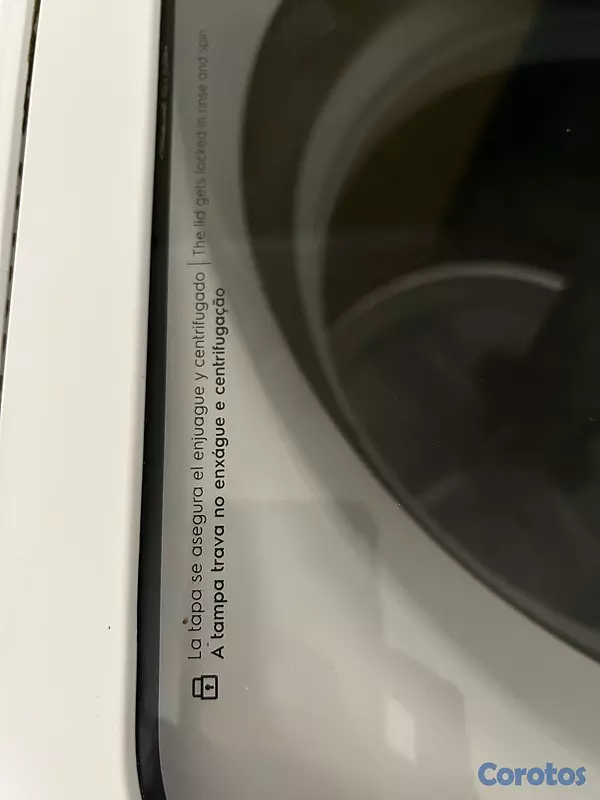 electrodomesticos - LAVADORA FRIGIDAIRE de Carga Superior con Agitador - 17Kg Blanca/ NEGOCIABLE 7