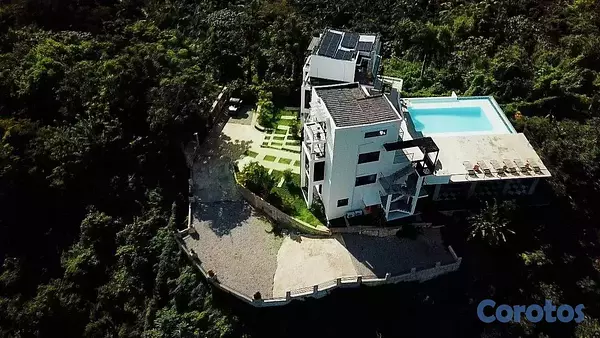 casas vacacionales y villas - Las Terrenas - Samaná, Villa con cine y vistas panorámicas 20