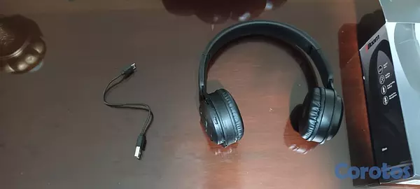 accesorios para electronica - Auriculares Bluetooth + cable auxiliar Jack 3.5 mm 6