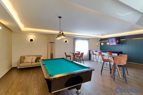 apartamentos - Alquilo apartamento de 1 habitación amueblado completo y áreas sociales en Naco 9