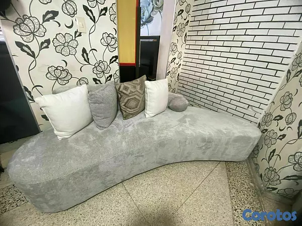 muebles y colchones - *SOFA MADISON*

SOFA MADISON
1 AÑO DE GARANTIA 
MODELO M-1-T-GL
COLOR GRIS 

 3