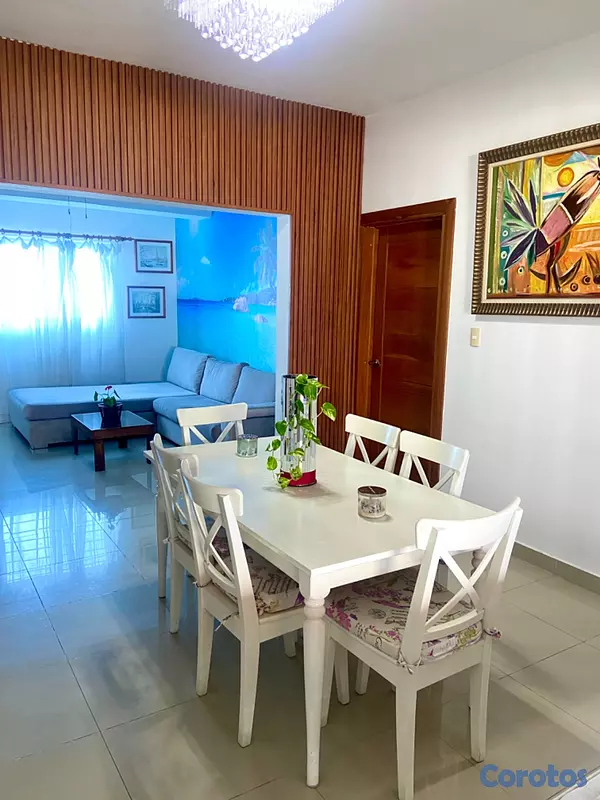 apartamentos - SE ALQUILA APARTAMENTO AMUEBLADO 3 HAB. en MIRADOR NORTE 15