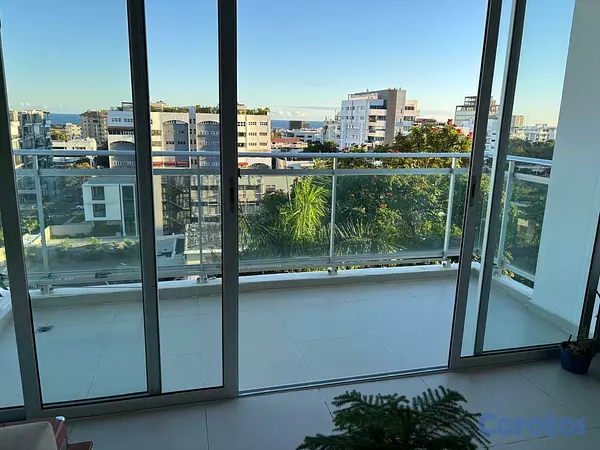 apartamentos - Apartamento en Alquiler en Gazcue con Vista al Mar 2