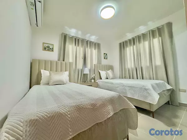 apartamentos - APARTAMENTO EN VENTA CON PISCINA, SANTIAGO. 7