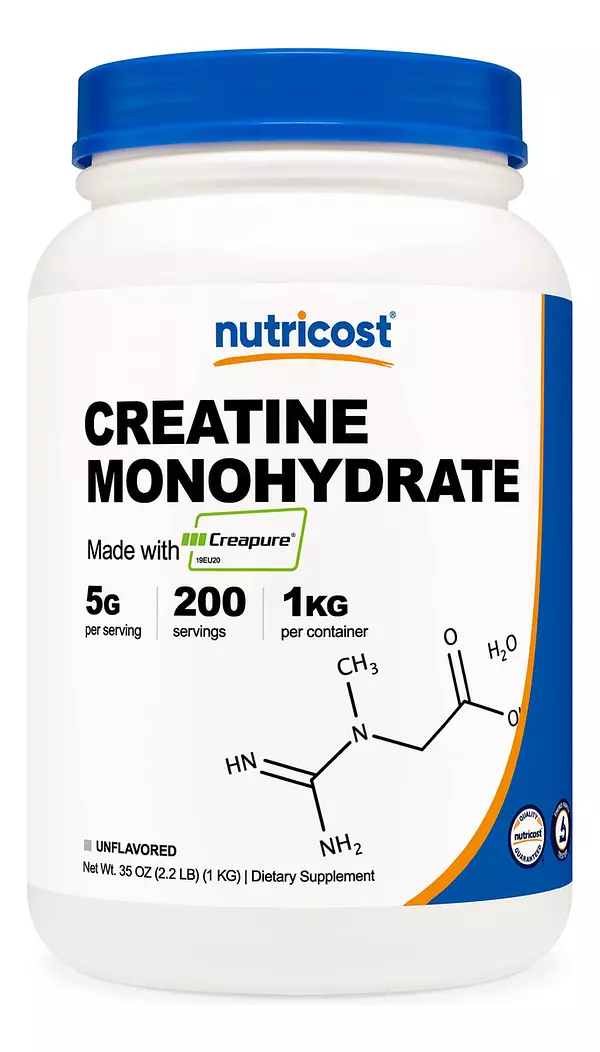 Salud y Equipamiento Médico - Nutricost Creapure Creatina® Monohidrato Polvo 1kg 2