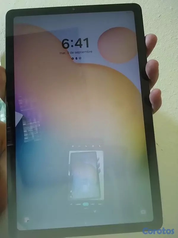 celulares y tabletas - Galaxy Tab S6 Lite 64GB - Como Nueva con S-Pen y C 4