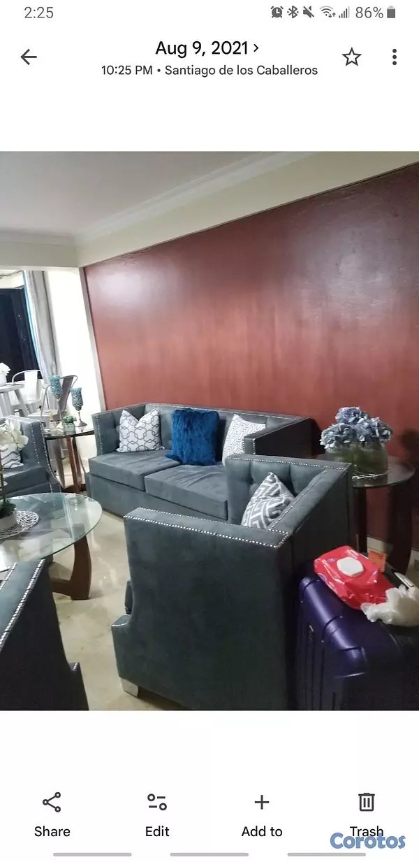muebles y colchones - Juego de muebles y mesas 7 piesas 2