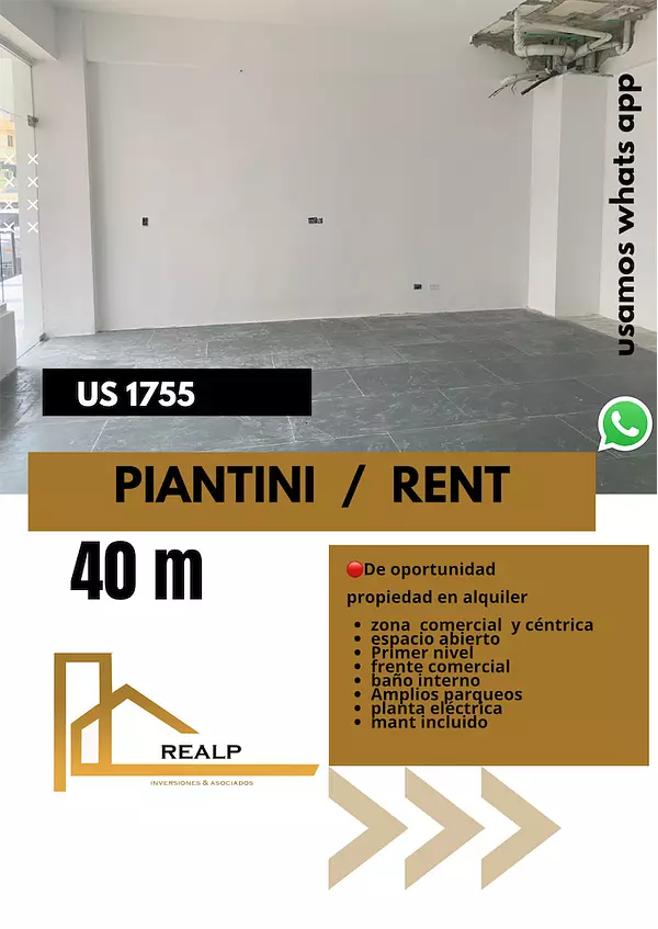 oficinas y locales comerciales - Local en Piantini 1